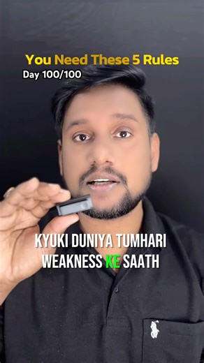 Day 100- You Need These 5 Rules To Transform Life 🔥 #shorts