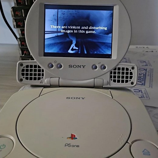 PS1 Startup (2000) – PSone LCD Screen Boot-Up 🔊✨