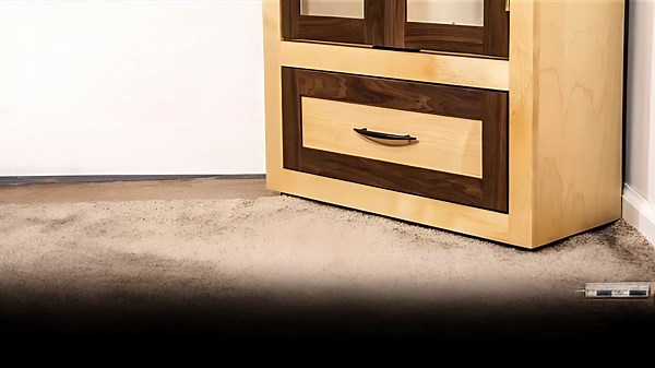 DIY Corner Cabinet Build with Etched Glass Doors: Step-by-Step Guide