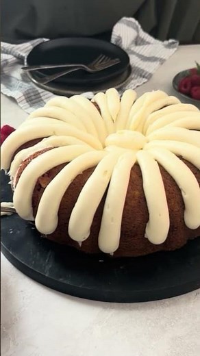 White Chocolate Raspberry Bundt Cake