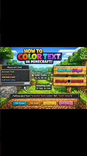 Costum Text Colour😱🔥 | minecraft Chat colour #minecraft #short