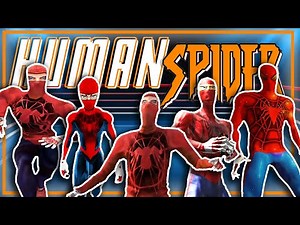 The Human Spider/Wrestler Suit Mods in Spider-Man Video Games