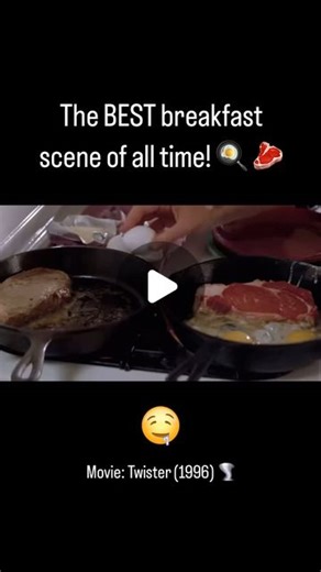 Time 💊 on Instagram: "If you know of a better breakfast scene in a movie, please drop it in the comments #Twister #1996 #BestMovieScene #90smovies Was this the best breakfast scene of all time?"