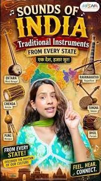 Instrument from every state🤯🇮🇳 #india #music