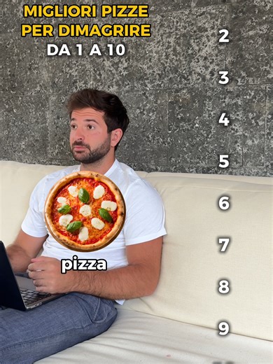 Classifica delle pizze per chi vuole dimagrire (senza rinunciare alla pizza) 🍕 Ho analizzato le pizze più comuni per capire quali sono davvero le migliori quando sei a dieta ma non vuoi rinunciare alla pizzeria. La classifica dal 10° al 3° posto: 🍕 10° - Quattro Stagioni: prosciutto, funghi, carciofi E mozzarella 🍕 9° - Quattro Formaggi: bomba di grassi, chi resiste a una sola fetta? 🍕 8° - Capricciosa: prosciutto e olive, un po' grassa 🍕 7° - Pizza al taglio: una fetta tira l'altra 🍕 6° -
