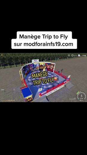 Manège Trip to Fly: Un mod captivant pour FS19