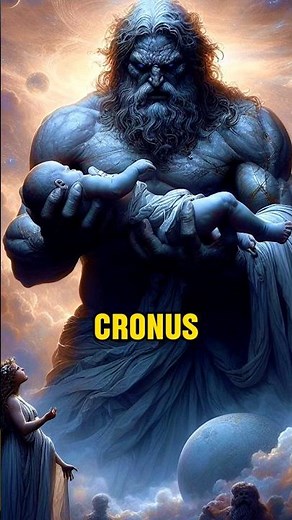 Zeus vs. Cronus - Clash of the Titans! #greekmythology #zeus #cronus