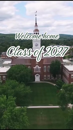 Welcome Class of 2027 to Dartmouth College