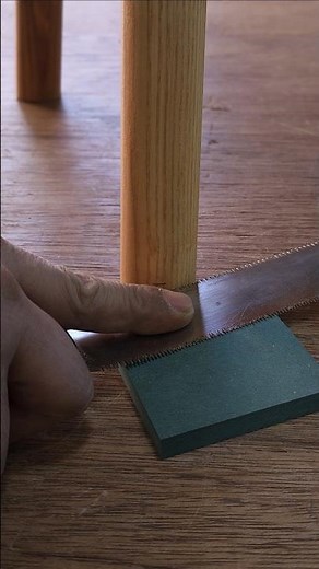 How to cut stool legs #shorts