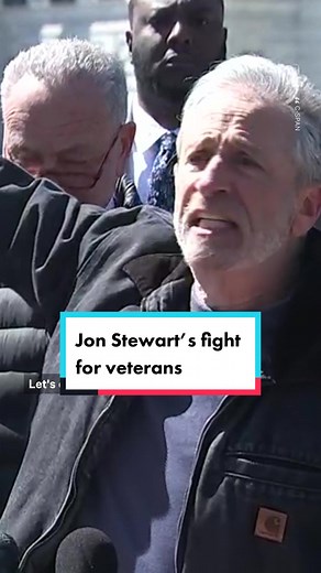 'Let's dig a giant f*cking pit...and burn everything in Washington with jet fuel'—Jon Stewart continued to fight for the health coverage of thousands of veterans who say they're sick with respiratory issues and cancer due to being exposed to toxic burn pits while serving in Iraq and Afghanistan