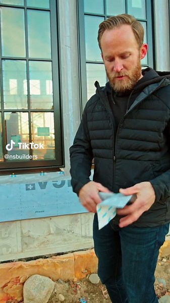 2 things we ask ourselves: Are we following the window manufacturers’ installation guide? And are we following the tape manufacturers’ installation guide? Grateful to our partners at SIGA for working through these details with us. #nsbuilders #homebuilder #windows