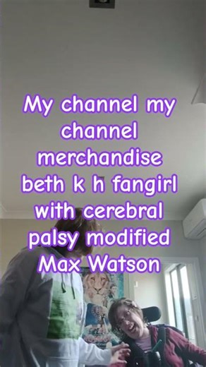 my channel merchandise model by my support worker