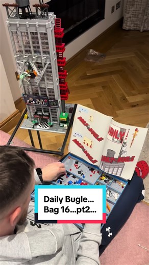 Daily Bugle Lego Set 76178 - Bag 16 Build Guide
