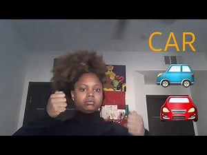 How To Sign The Word Car in ASL