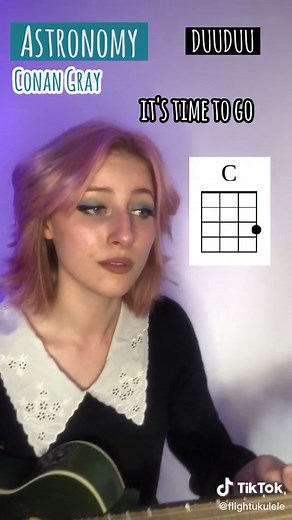 ‘Astronomy’ ~ Conan Gray 🌌 (@katie :)) #flightukulele #ukulele #uke #astronomy #conangray #conangrayastronomy