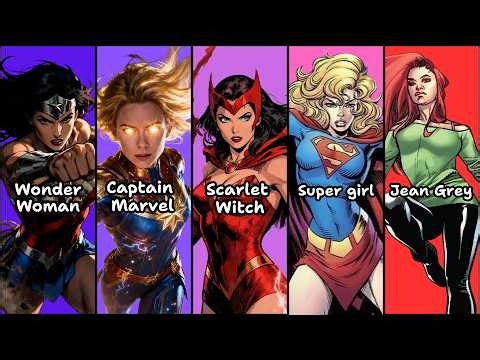 The Strongest Female Superheroes Explained (DC & Marvel Power Levels)