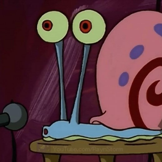 Gary 👋: 🅾️ℹ️ 👁👁 #spongebob #cartoonmemes #memes #funny #spongebobsquarepants #foryou