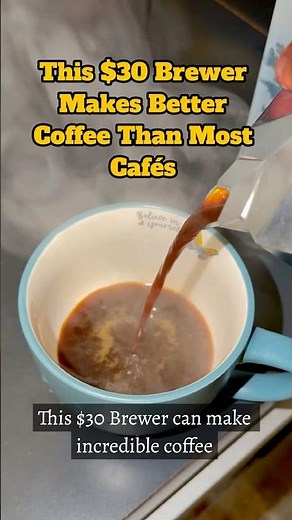 This $30 Brewer Makes Better Coffee Than Most Cafés