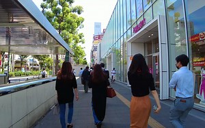 【超清日本】【神奈川县】【4K】2022 川崎市 川崎站门口的商业街