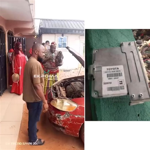 Man go extra to get back his car Brain Box that was stolen from his Toyota Corolla.🏃🏻🏃🏻🏃🏻 How much is Toyota Corolla Brain Box worth now? 🤔 | Mr.judge