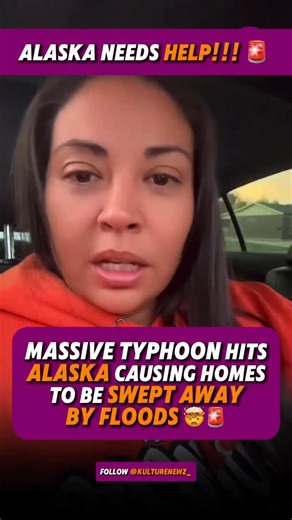 ALASKA EMERGENCY — Massive Flooding After Typhoon Halong Western Alaska is facing catastrophic flooding after the remnants of Typhoon Halong slammed into the coast, destroying homes and displacing families. ⚠️ Floodwaters have risen up to 6 feet above normal high tide, fueled by hurricane-force winds reaching 100 mph (160 km/h). Entire villages remain isolated as rescue teams race to reach those trapped by the storm surge. 🚨 Dozens have been rescued — 18 people in Kwigillingok and 16 in Kipnuk 