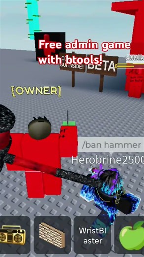 #btools #robloxadmin
