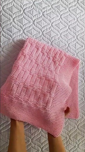 Baby Blanket Knitting Pattern | Preview | Vitalina