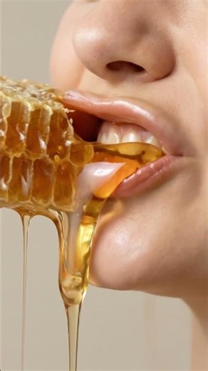 Raw Honeycomb Eating ASMR 🍯 Ultra Sticky, Dripping Honey Sounds | Relax & Tingle