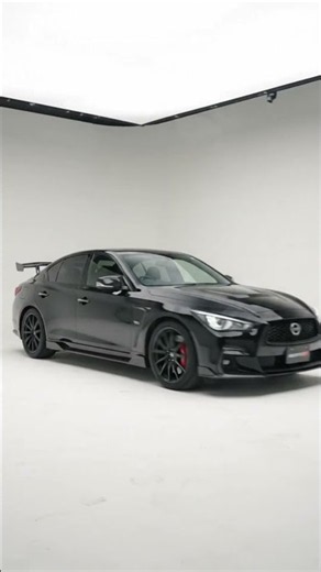 NISSAN SKYLINE 400R TRANSFORMATION🖤 |Jet Black Beast Build #Shorts #viralshorts #Nissan400R #JDMcars