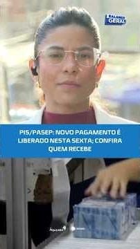Money in your pocket! Find out if you're eligible for the new PIS/Pasep payout #BalançoGeralAL