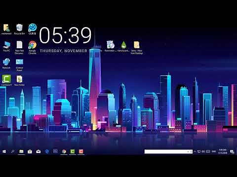 تغيير شكل سطح المكتب ويندوز 10 لشكل جذاب desktop 4k
