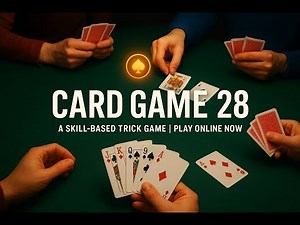 Card Game 28 – The Classic Skill-Based Trick Game You’ll Love Playing Online