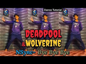 NSync- Bye Bye Bye | Deadpool | Step by Step Tutorial | (Beginner Friendly)