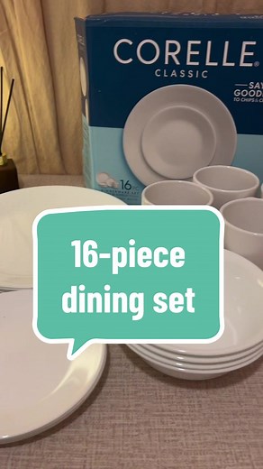 Corelle Classic 😍 #fyp #corelle #corelleclassic #classic #dining #diningset #corelleplates