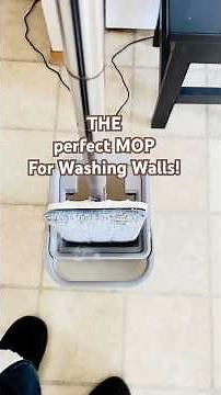 The Best Mop For Washing Walls EVER!