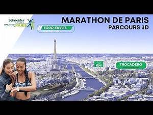 Marathon de Paris 2024 - Le parcours dévoilé.