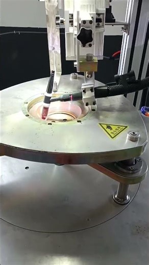 disc filter inner circle welding