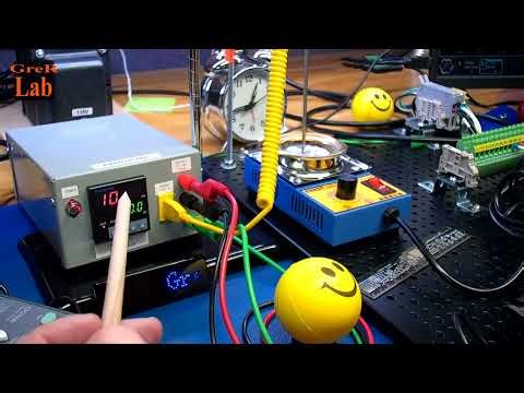 81 – Essai pratique ctrl PID de T° sur KD-350 Solder Pot