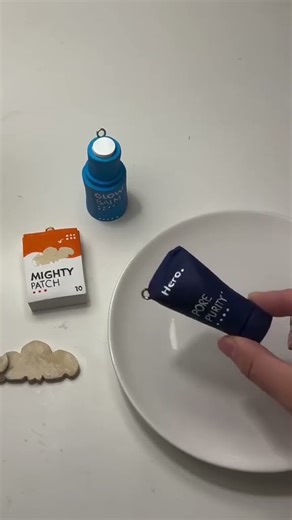 What if your skincare routine could hang from your bag?! #bagcharms #clayart #clayvideos #airdryclay