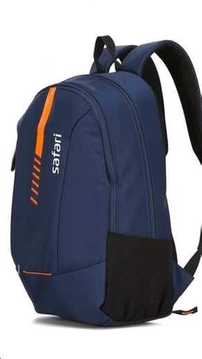 Best 26L Water Resistant Backpack | Blue 4-Compartment Casual Bag