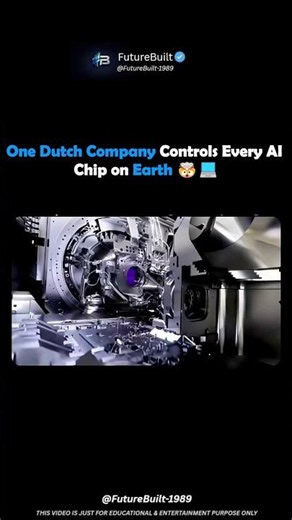 One Dutch Company Controls Every AI Chip on Earth 🤯💻
