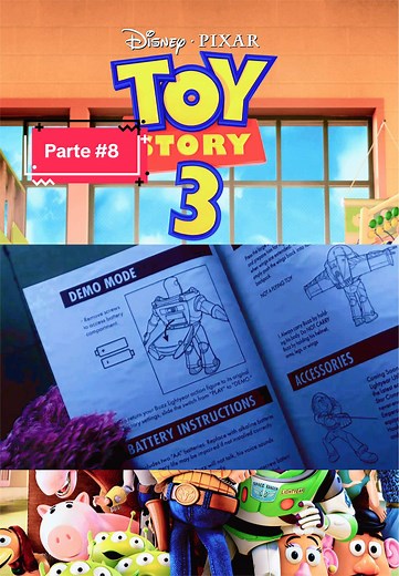 Toy Story 3 Capítulo *8 Lotso (el oso rosa) reinicia de fabrica ha Buzz Lightyear ya buzz no sabe quien es 😨😱 ##toystory1##toystory2##toystory3##ToyStory4##ToyStory5