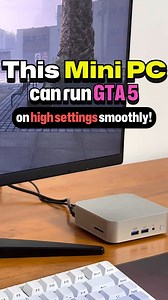 No doubt about it!🤓GEEKOM A8 runs GTA 5 smoothly at 70 FPS on high settings!😎 🤖AMD Ryzen 9 8945HS or Ryzen 7 8845HS 👀Radeon 780M & Dual-channel DDR5 🦾M.2 2280 PCIe Gen 4.0 SSD & Wi-Fi 6E & Bluetooth 5.2 💫USB 4.0 port & 2.5Gbps Ethernet Don't miss our Christmas Sale now!🔗: https://www.geekompc.com/geekom-a8-mini-pc/ Get 18% off on GEEKOM A8 R7 using our CODE: BF20 --- #GEEKOM #MiniPC #tech #computer #gta5 #GTAVI #gaming #test #pcgaming #ChristmasSale | GEEKOM