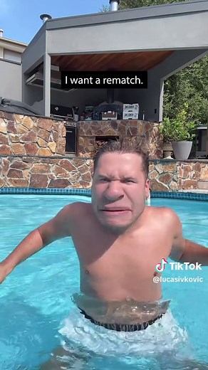 Enjoying Fun Times in the Pool with Sibling