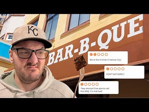 I Ate the WORST Rated BBQ In Kansas City!