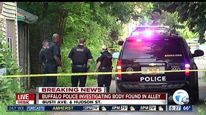 6.2K views · 19 reactions | NEW VIDEO: Buffalo police investigating a man's death on the west side. He was found shot dead in an alley, blocks away from the Peace Bridge. | 7 News WKBW | Facebook