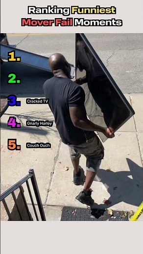 Ranking Funniest Moving Fail Moments 📦😂