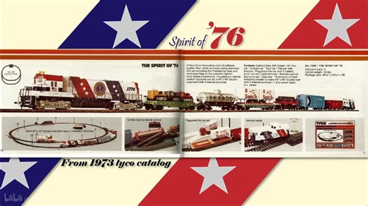 泰科火车套装广告——20 世纪 70 至 80 年代的各种 HO 比例模型套装广告视频搬运～轨道交通火车迷Steamlocomotive火车头railfan机辆