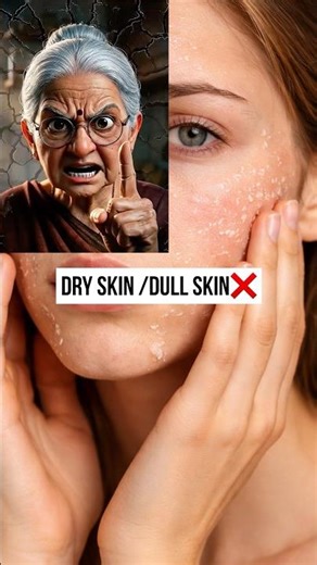 Dry Skin /Dull Skin? Try these homeremedies🤩 #homeremedies #acne #dryskin #dullskin #tanning #short