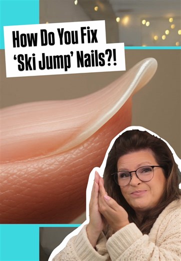 How do you fix ‘Ski Jump’ Nails?! 👉🏼 Watch my tutorial on YouTube to find out! 👍🏼✨ SHOP NEW YEAR SALE👇🏼🌟🛒 30%- 40% off select products at nailcareer.com Watch full in depth nail tutorials on YouTube: nailcareereducation 🎓 #nailcareereducation #nailtech #diynails #nailtutorial #beginnernailtech Nails - Nail tech - Nail technician - Nail design - Nail education - DIY nails - Beginner nail tech - Fake nails - Nail tutorial - Acrylic nails - Gel nails - Nail tips and tricks